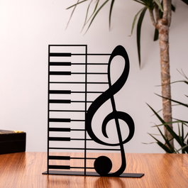 Aberto Design Objeto Decorativo Left Key - Negro